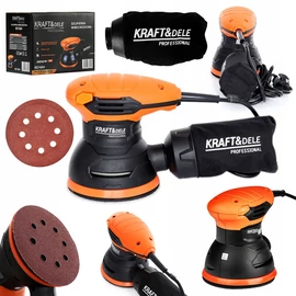 Kraft&Dele excentercsiszoló, KD1684, 1100 W,125 mm