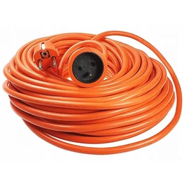 Kraft&Dele 30 m-es kerti Lengő hosszabbító kábel, narancssárga, 3 x 1,0 mm2