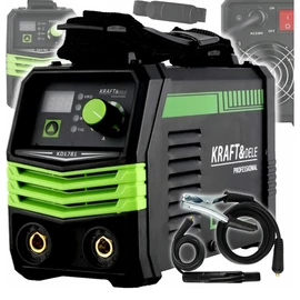 Kraft&amp;Dele MMA, TIG, LIFT, VRD, LCD inverteres hegesztőgép, KD1781, 20-330A