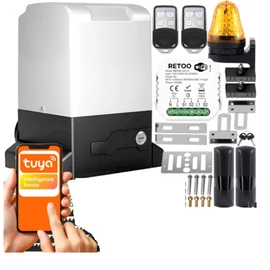 FORCE 760 tolókapu automatizálási készlet 600 kg-ig WiFi-vel, 20 m, TUYA alkalmazással