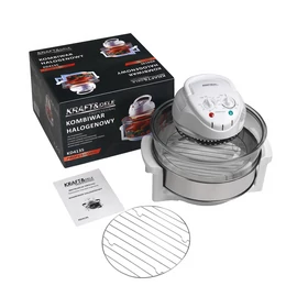 Kraft&Dele Multifunkciós konyhai halogén főző, 18 L, 1500W