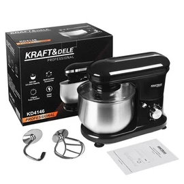 Kraft&Dele konyhai bolygókerekes dagasztó, mixer 2500W/5L