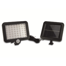 ProGarden 56 LED-es napelemes reflektor, mozgásérzékelővel, meleg fehér fénnyel