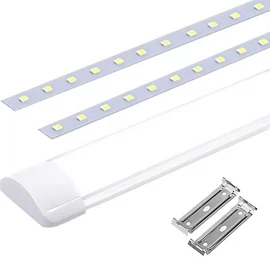 120W mennyezeti LED fénycső, 120 cm hosszú, 6500K