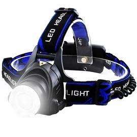 Extra erős SWAT CREE XML-T6 fejlámpa zoom funkcióval 3 világítási móddal IPX4
