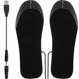 Méretre vágható USB-s fűthető talpbetét cipőkhöz, 35-41