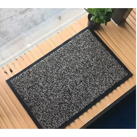 Szennyfogós Csúszásmentes gumis lábtörlő, 40 x 60 cm, szürke