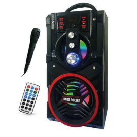 BP Vezeték nélküli Bluetooth hangszóró rádióval és karaoke funkcióval, 90 W