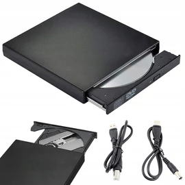 Külső USB csatlakozós, CD író DVD olvasó