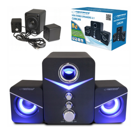 Esperanza 2.1 USB-s hangszóró készlet, 6 W
