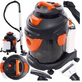 Kraft&Dele Professzionális Száraz-nedves takarítógép 1600W, 20 l tartály, HEPA szűrővel