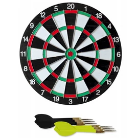 XQmax Darts tábla 6 db dart-tal, 38 cm