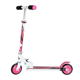 XQmax összecsukható roller, gyerekeknek, 50 kg teherbírással, rózsaszín
