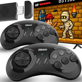 Retro TV játék konzol 5000+ játékkal HDMI, vezeték nélküli kontrollerrel