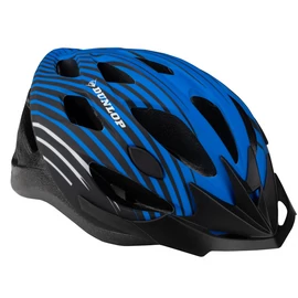 Dunlop kerékpáros sisak L méret, 58-61 cm, napellenzővel, kék