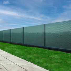 UV álló Kerítés belátásgátló háló, 1,5 m x 50 m, zöld, 62%-os
