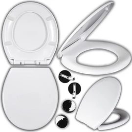 Lassan lecsukódó lecsapódásgátló wc-ülőke