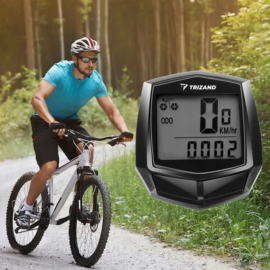 LCD kijelzős kerékpárkomputer vízálló sebességmérővel
