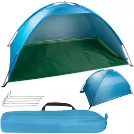 Strand sátor UV védelemmel félig nyitott burkolattal, 185 x 110 cm 