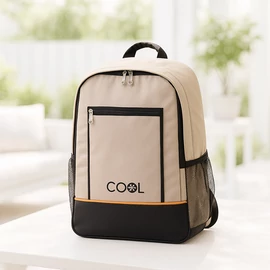COOL Hűtőtáska hátizsák, 20L, 45 x 16 x 31 cm, 600D Oxford, Khaki