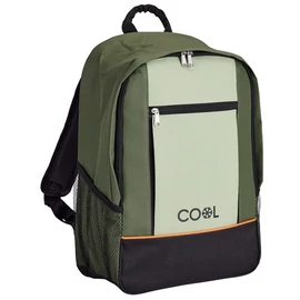 COOL Hűtőtáska hátizsák, 20L, 45 x 16 x 31 cm, 600D Oxford, zöld