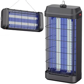 MasterKiller Megbízható Erős Elektromos 2 csöves függőleges szúnyogirtó, UV lámpa, 20W, 3800V