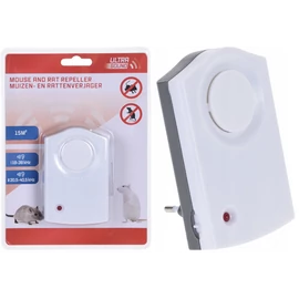Ultrahangos egér- és patkányriasztó elektromos non-invazív, konnektoros, 7,5 x 7 cm