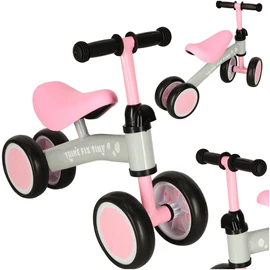 Trike Fix Apró terepjáró tricikli rózsaszínű