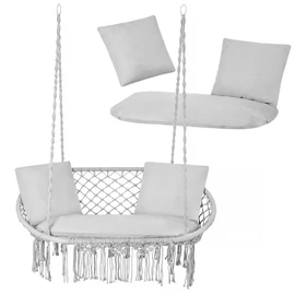 Gardlov double swing cushion - gray