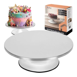 Ruhhy metal rotating platter
