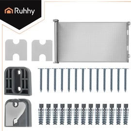 Ruhhy Gray Door Safety Gate