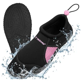 Black and pink water shoes - size 38 5mm Trizand