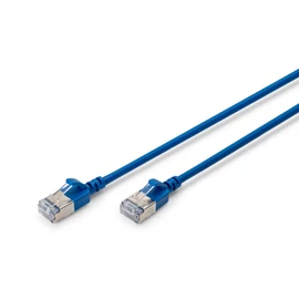 Digitus DK-1632-A-050S-B, 5 M, Cat6a, F/FTP (FFTP), RJ-45, RJ-45, Kék