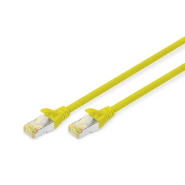 Digitus DK-1644-A-070/Y, 7 M, Cat6a, S/FTP (S-STP), RJ-45, RJ-45, Sárga