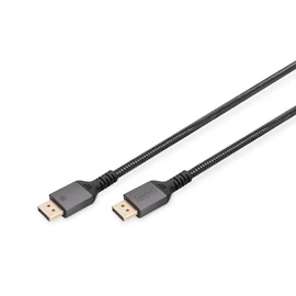 Digitus DB-340201-020-S, 2 M, DisplayPort, DisplayPort, Dugó, Dugó, 7680 x 4320 pixelek