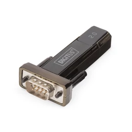 Digitus DA-70167, D-Sub, USB, Fekete