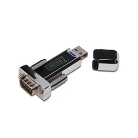 Digitus DA-70155-1, USB 1.1, D-SUB, Fekete