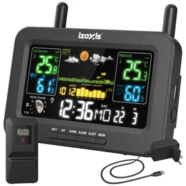 Izoxis 16x13x5cm weather station