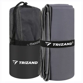 Quick-drying towel 180x100cm gray Trizand