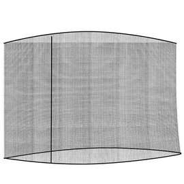 Mosquito net for garden umbrella 3m - black