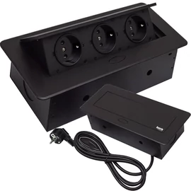 Socket hidden in the countertop - triple Izoxis 21659