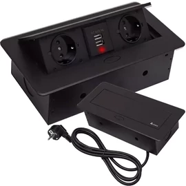 Izoxis 21446 double USB socket hidden in the countertop