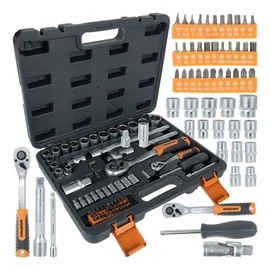Tool set in a 72-piece case. Bigstreen 26846