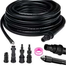 Pipe cleaning hose with adapter 15m Ruhhy 26132