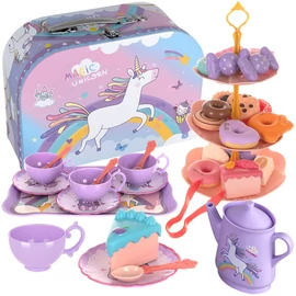 Children's tea set in a suitcase 26368