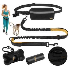 Purlov 24689 waist belt with leash