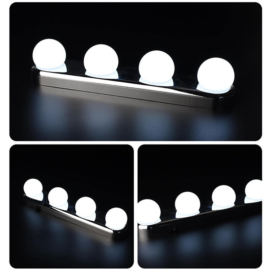 4 LED-es elemes Smink Tükörvilágítás