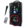 BP Vezeték nélküli Bluetooth hangszóró rádióval és karaoke funkcióval, 90 W