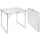 Összecsukható kemping asztal, hordozófüllel, 80 x 60 x 69 cm