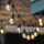 20 LED-es dekor gömb kerti lámpafüzér, teraszvilágítás, időjárásálló IP44, 12 m - meleg fehér